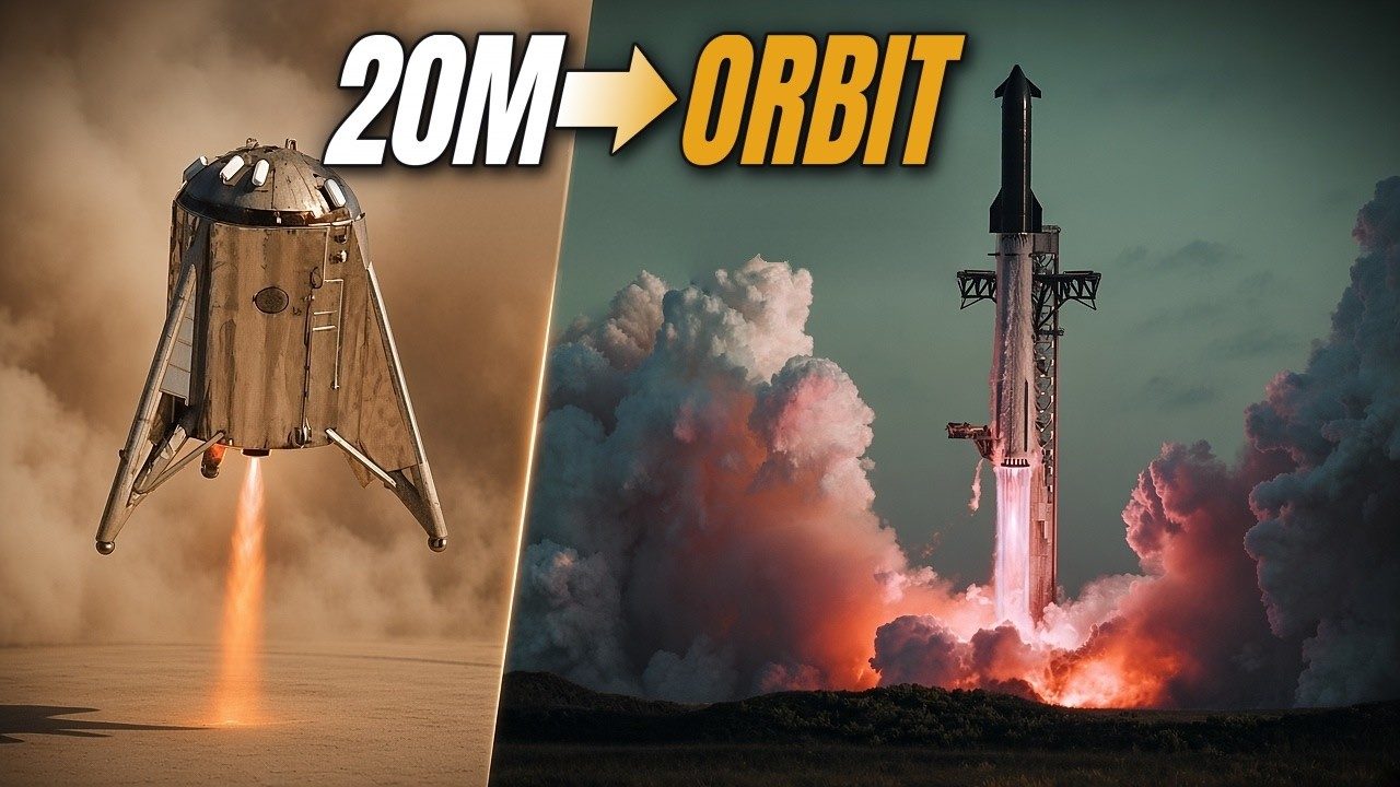 Video thumbnail: Every Failure That Got Starship to Orbit